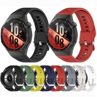 Bracelet de montre en silicone original pour Huawei Watch GT7 Pro 46 mm, bracelet de remplacement sport 22 mm, bracelet de montre intelligente respirant