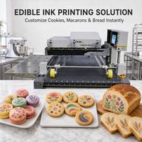 Impresora de Galletas Macaron, Impresora de Alimentos de Una Sola Pasada, Impresora de Cajas de Cartón Corrugado, Bolsas de Papel, Cajas de Pizza, Modelo Cobra-691