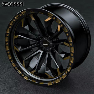 Jante de luxe tout-<span class=keywords><strong>terrain</strong></span> ATV et UTV en alliage d'aluminium forgé 6x139.7 17 <span class=keywords><strong>18</strong></span> 20 21 22 24 26 <span class=keywords><strong>pouces</strong></span> jante de roue hors route concave profonde - Product Image 3