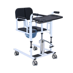 Silla de Baño Multifuncional con Elevación para Personas Mayores y Pacientes Paralizados, Rotación de 180 Grados, Ayuda para Transferencia, Equipo de Rehabilitación - Product Image 3