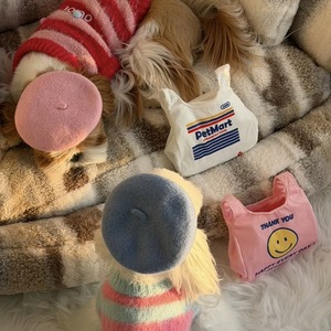 Juguete chirriante para perros con forma de bolsa de compras, juguete para perros con papel crujiente para esconder golosinas, juguete masticable personalizable para cachorros - Product Image 4