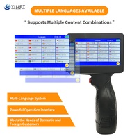 Imprimante de Codes de Lot Portable Imprimante à Jet d'Encre Portable Codeur Intelligent Machine d'Impression pour Cartons Date Heure