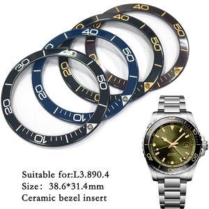 ฝาปิดนาฬิกาเซรามิก L3.890.4สำหรับ lon-gines <span class=keywords><strong>CON</strong></span>-<span class=keywords><strong>Quest</strong></span> mens' 43mm chronography Watch - Product Image 1