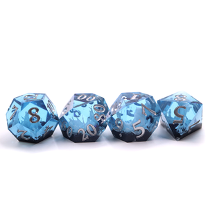 Dungeons & Dragons Bộ 7 Món Xúc Xắc Tùy Chỉnh Xúc Xắc Đại Dương Cạnh Sắc Bằng Nhựa Dnd Đa Diện - Product Image 5