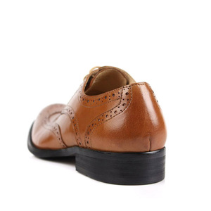 Zapatos Brogue de Cuero Vacuno Genuino con Suela Antideslizante y Comodidad Interior, Zapatos Formales para Hombre - Product Image 6