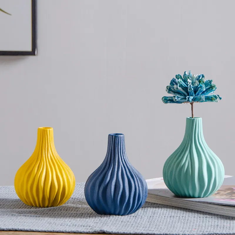 Vase scandinave et nordique, Arrangement de fleurs pour la maison, ornement de décoration moderne, créatif, Simple, eau fraîche