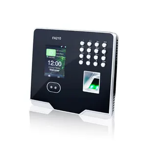 2.8 Polegada Tela TFT Múltiplos Modos de Verificação TCP IP USB Opcional WiFi Time Attendance E Face Fingerprint Access Control