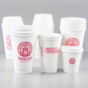 Venta <span class=keywords><strong>al</strong></span> <span class=keywords><strong>por</strong></span> <span class=keywords><strong>mayor</strong></span>, personalizado, superventas, <span class=keywords><strong>tazas</strong></span> de espuma de poliestireno para llevar, 6oz, 8oz, 12oz, 16oz, 32oz, <span class=keywords><strong>tazas</strong></span> de café de espuma EPS con tapas de plástico de 90mm - Product Image 1