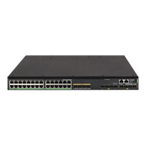 Commutateur Ethernet Gigabit à trois couches H3C S5590-28T8XC-HI 28 ports 2,56 Tbps/25,6 Tbps avec prise en charge SNMP et gestion empilable en double stack - Product Image 1