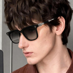 男性と女性のための2025トレンドデザイナー高級サングラス,カスタマイズ可能な快適なTR90フレーム偏光レンズ付き卸売 - Product Image 2