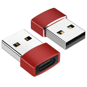 USB 2.0 A male to type C female OTG connector fast charging USB adapter