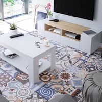 Soporte de TV Tamiko de lujo moderno 100% Hecho en España Muebles de TV de calidad premium para sala de estar Estilo contemporáneo