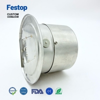 Festop Origin Factory High Accuracy Dual Port Differential Pressure Gauge CY100BWK for Industrial Use Reliable and Durable