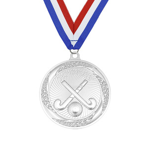 3D Hockey Tournament Gold Silver Bronze <b>Metal</b> Medals-Durable Plated Sports Event Awards - Product Image 4