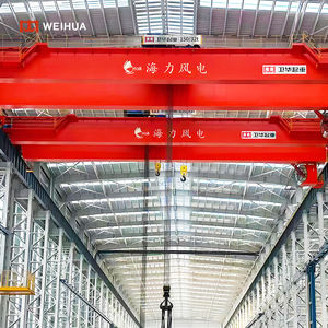 رافعة جسرية من نوع QDXX على شكل صندوق ، 10t و 30t و 40 طن ، شعاع مزدوج ، مع سرعة تحويل التردد - Product Image 1