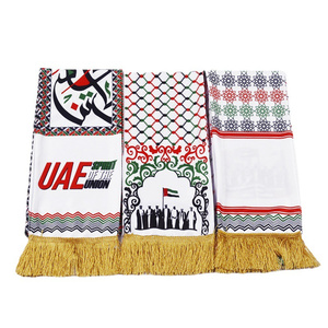 Bufanda con logotipo personalizado para Fans del equipo de fútbol, bufanda con diseño de bandera de campo, muestra gratis - Product Image 6