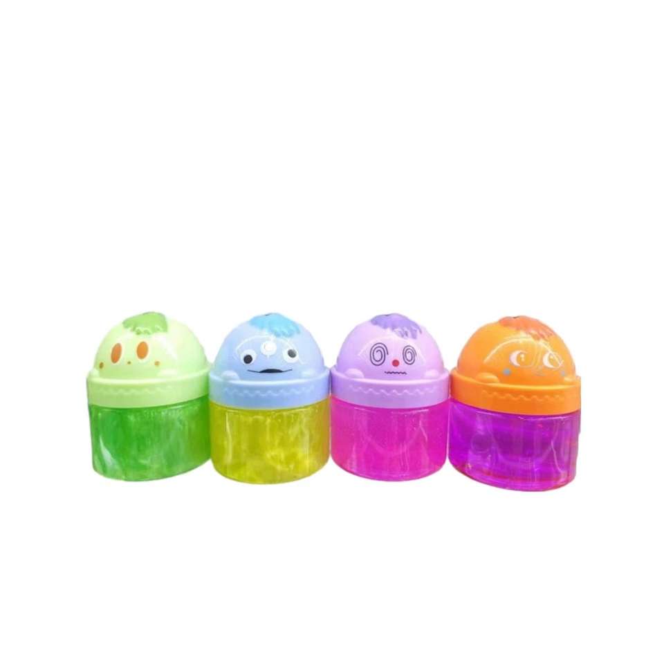 Cartoon Magic Slime Crystal Mud Toys Fluffy Foam Putty Plasticine Cloud ...
