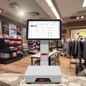 Win-dows hệ thống Android 15.6 "Màn hình kép 10-point cảm ứng Bulit-in máy in NFC tiền mặt đăng ký máy thiết bị đầu cuối có trọng lượng thủ quỹ - Product Image 1