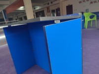 Table de tennis de table professionnelle standard C-TOP ET-0025, panneau de fibres à haute densité, pliable, portable, divertissement sportif