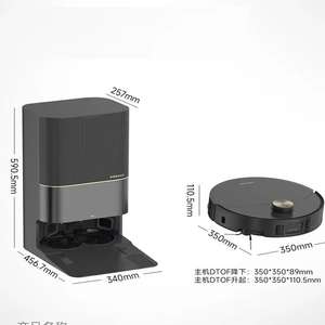 Robot aspirador DREAME X50 <span class=keywords><strong>Pro</strong></span> Ultra húmedo/Seco 20000Pa fuerte limpieza automática punto apretado navegación 100% esquina - Product Image 5