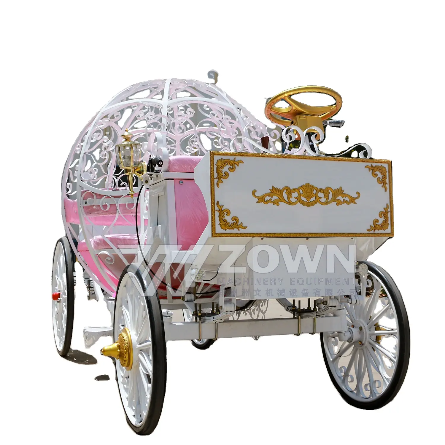 Külkedisi kraliyet düğün kabak küçük elektrikli gezi arabası üreticisi toptan satış