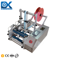 Étiqueteuse semi-automatique, distributeur d'étiquettes à rouleaux, solution pour flacons de pilules de 50 ml, Dater
