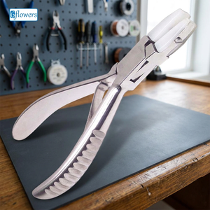 Wholesale Flat Nylon Jaw Straightening Pliers Non Marring Stainless Steel Wire Bending and Jewelry Making Hand Tools - Product Image 2