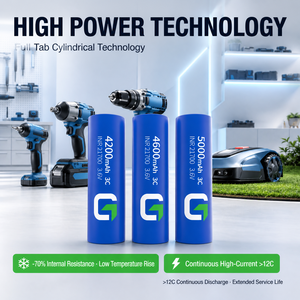 Bevigorオリジナル21700 3.7V 5000mAh 21700リチウムイオン充電式バッテリー 5C高放電パワー 電動自転車バッテリー 3.7V 21700 - Product Image 5
