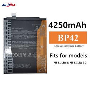 Batería Recargable Original Ilinda para <span class=keywords><strong>Xiaomi</strong></span> Mi <span class=keywords><strong>11</strong></span> Mi11 <span class=keywords><strong>Lite</strong></span> <span class=keywords><strong>11</strong></span> Pro <span class=keywords><strong>11</strong></span> Ultra BP42 BM4X BM55 Baterías para Teléfonos Móviles - Product Image 3
