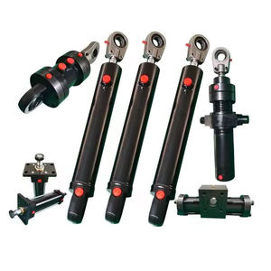 工程机械零件的定制焊接凸耳，带40/50/63/80活塞杆的双作用HSG系列液压缸 - Product Image 1