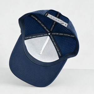 หมวกแก๊ปเบสบอลแบบมีรูระบายอากาศ  โลโก้ PVC ยางแบบกำหนดเอง  หมวกทรง Trucker  หมวกฮิปฮอป  หมวก 5 แฉก  หมวกเชือก  หมวกกอล์ฟ  หมวกทรง Dad <span class=keywords><strong>Hat</strong></span>  สำหรับทุกเพศ - Product Image 6