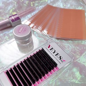 <span class=keywords><strong>Pour</strong></span> VEYES, Extensions de <span class=keywords><strong>Cils</strong></span> en Gros 0.05 CC 8mm-25mm avec Logo Personnalisé - Product Image 3