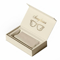 Boîte d'emballage et d'expédition personnalisée avec logo pour étuis à lunettes de soleil et lunettes de vue