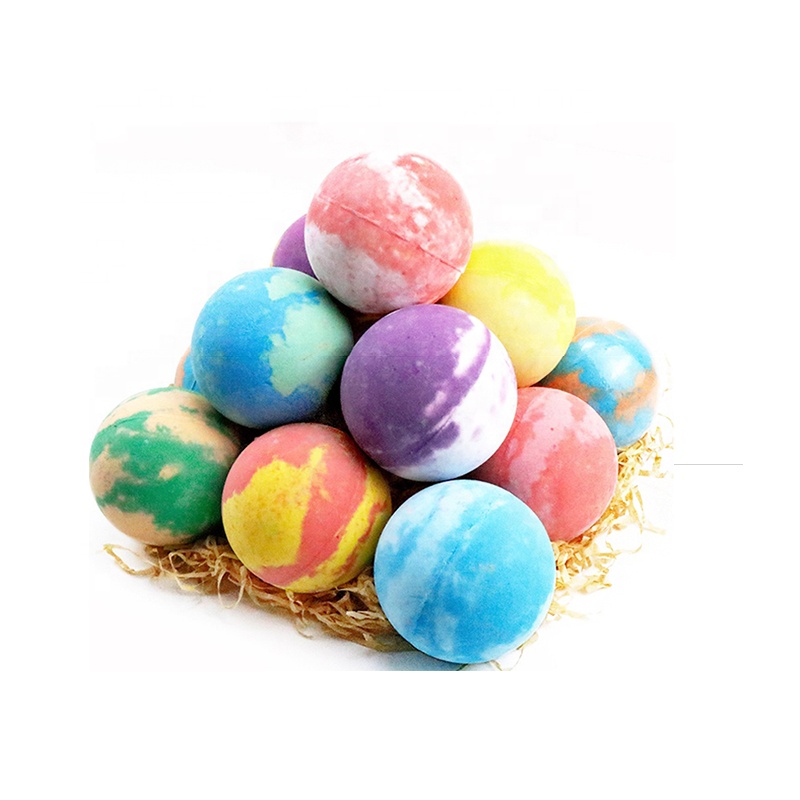 Оптовая продажа с завода, увлажняющие органические эфирные масла Fizzies для ванны, веганские натуральные красочные Бомбочки для ванны ручной работы