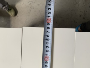 Plinthe en <span class=keywords><strong>MDF</strong></span> à amorçage blanche, planche <span class=keywords><strong>carrée</strong></span> S4S 1x6 - Product Image 5