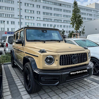 Film de protection de peinture TPU WRAPMASTER 1,52*15m Mat AMG Desert Yellow, effet changeant de couleur, auto-réparateur, anti-rayures, anti-UV pour voiture
