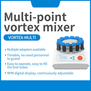 เครื่องเขย่าสารละลายแบบหลายจุด Veidt Lab VORTEX-MULTI พร้อมมอเตอร์ไร้แปรงถ่าน ฟังก์ชั่นทำความร้อน จอแสดงผลดิจิตอล มาตรฐาน IP65 ความเร็วสูง - Product Image 4