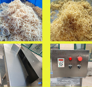 Hochwertige Hühnerfleisch-Zahnseide-Röst maschine Fischfleisch-Zahnseide-Hersteller Schweineseiden-Hersteller Elektrisches Fleisch Hühner schredder maschine - Product Image 6