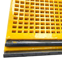 Maille de tamis en polyuréthane à haute résistance à l'usure pour tamis vibrant, tamis modulaire en PU pour le traitement des minerais dans l'exploitation minière