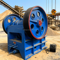 Concasseur à mâchoires primaire pour minerai d'or, moteur diesel 500X750 600X900 750X1060 pour l'exploitation minière, la carrière, les agrégats, le calcaire, le verre, le charbon
