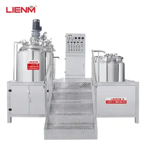 customized vacuum emulsifying mixer complete liquid soap making machine line production