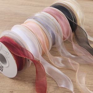 Ruban en polyester à queue de poisson Phantom Yarn pour emballage floral - Décoration cadeau écologique pour mariage, anniversaire et Halloween - Product Image 1