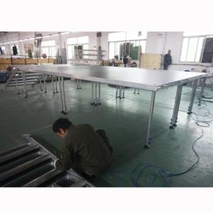 Plataforma de escenario moderna con altura ajustable para eventos y espectáculos - Product Image 2