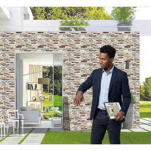 Azulejos de Pared de Porcelana Satinados Mate con Relieve de 300x450mm 18x12 para Exteriores, Azulejos de Pared de Cerámica Digital Elevados para Baño de 10mm de Grosor - Product Image 5