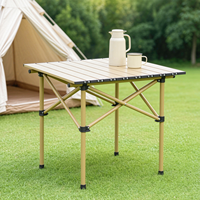 Table pliante portable de camping en plein air à haute capacité de charge