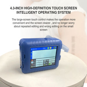 Mini imprimante à jet d'encre portable à bas prix codant un logo couleur unique sur une bouteille d'eau - Product Image 5