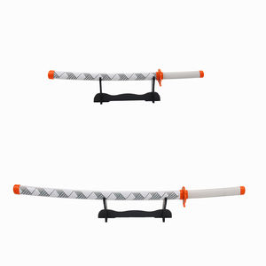 Hot Demon Slayer <span class=keywords><strong>Rengoku</strong></span> Kyoujurou Kidults Jeu de Rôle En Bois Anime Prop Court Mini <span class=keywords><strong>Katana</strong></span> Jouet Épées pour Cosplay Garçons Filles - Product Image 4