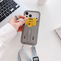 Étui avec sangle bandoulière antivol pour iPhone 16 15 14 Pro Max Capa Funda
