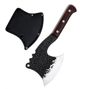 Hache forgée pour couper les os de bœuf et de porc, petite hache multifonctionnelle pour la coupe du bois en extérieur, portable - Product Image 5