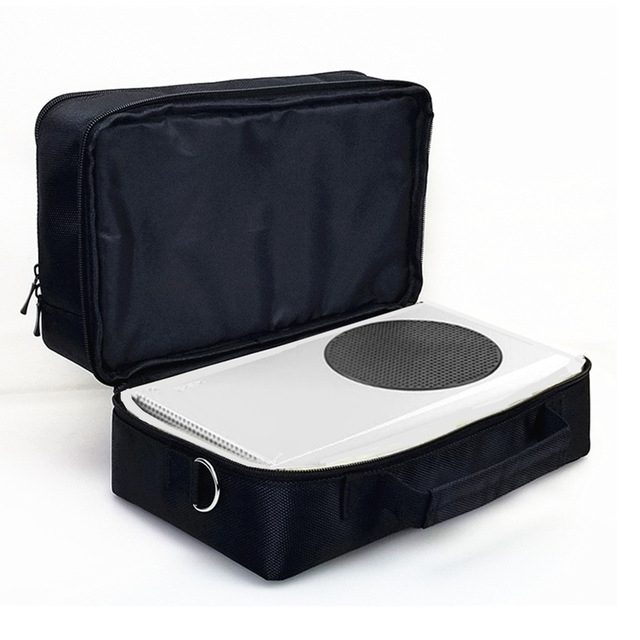 Travel Carrying Case Compatible Game Console Carrying Case Xbox Series X Storage Bag with Xbox Series X